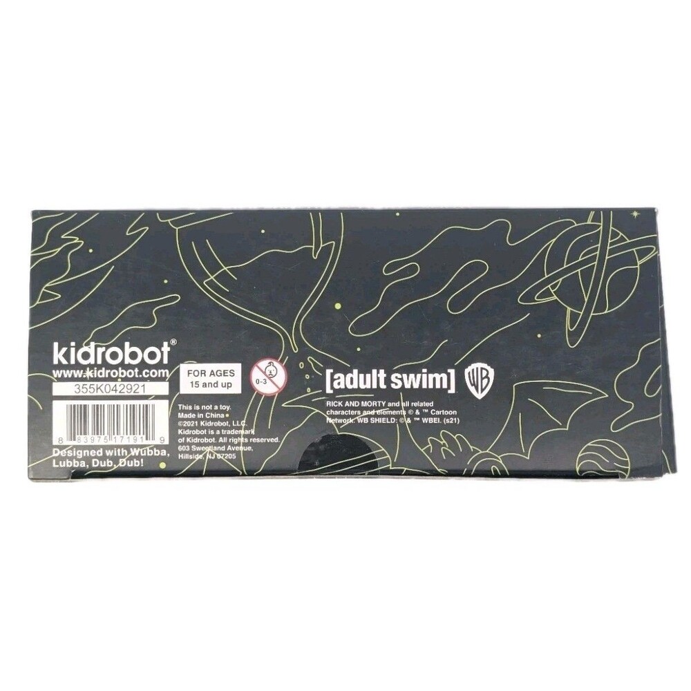 Kidrobot Rick and Morty Vinyl Mini Figures 2 Pack Rick Sanchez Morty Smith New - Picture 2 of 7